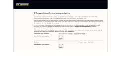 Desktop Screenshot of documentatie.remeha.info