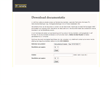 Tablet Screenshot of documentatie.remeha.info